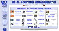 Desktop Screenshot of diyrc.com